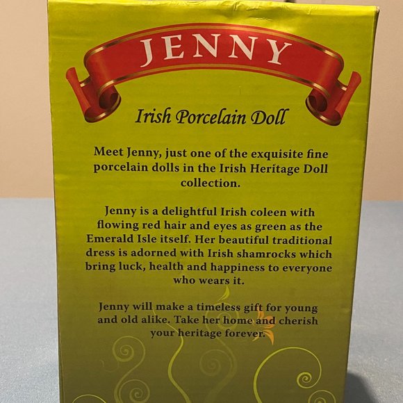 Jenny Irish Souvenir Porcelain Doll - BRAND NEW - Picture 3 of 7